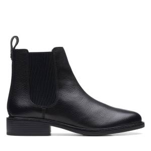 Botki Damskie Clarks Cologne Arlo Czarne | CLK823WIS