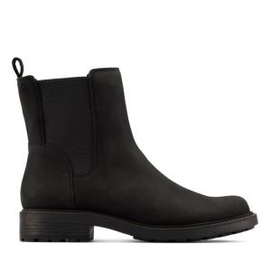 Botki Damskie Clarks Orinoco 2 Top Czarne | CLK560GFY