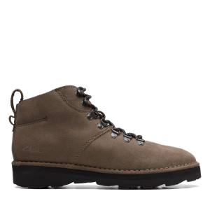 Botki Męskie Clarks Craftdale Hike Szare | CLK287PXO