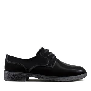 Buty Brogue Damskie Clarks Griffin Lane Czarne | CLK069HMX