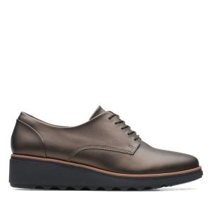 Buty Brogue Damskie Clarks Sharon Noel Brązowe | CLK087HDI