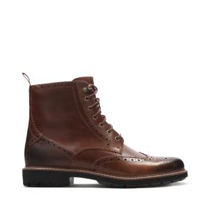 Buty Brogue Męskie Clarks Batcombe Lord Ciemny Brązowe | CLK734YKJ