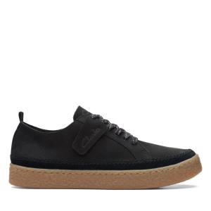 Buty Płaskie Damskie Clarks Barleigh Koronkowe Czarne | CLK043GXV