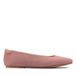 Buty Płaskie Damskie Clarks Pure Ballet 2 Różowe | CLK645OWU