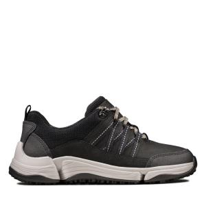 Czarne Buty Damskie Clarks Tri Path Lo Czarne | CLK325MEC