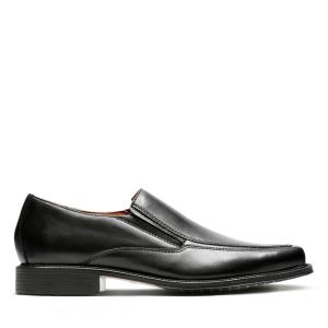 Czarne Buty Męskie Clarks Driggs Free Czarne | CLK328OVN