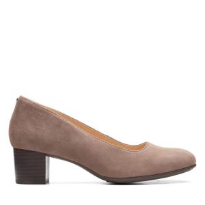 Czółenka Damskie Clarks Linnae Pump Szare | CLK890DPJ