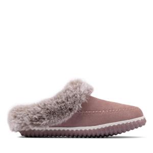 Kapcie Damskie Clarks Home 2 Soft Różowe | CLK583LJE