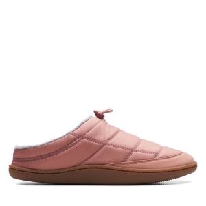 Kapcie Damskie Clarks Pilton Mule Różowe | CLK093CWQ