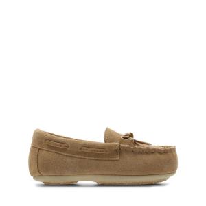 Kapcie Dziewczynka Clarks Crackling Flo Brązowe | CLK974SUI