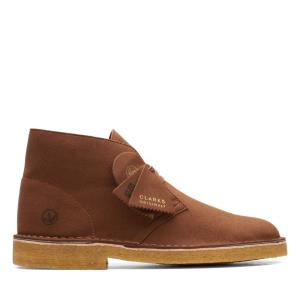 Originals Botki Męskie Clarks Desert Boot Brązowe | CLK389BDG