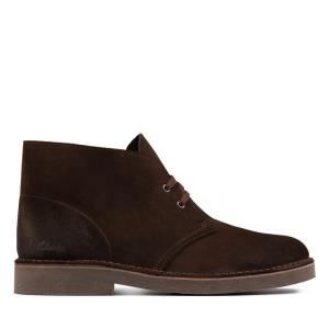 Originals Botki Męskie Clarks Desert Boot 2 Ciemny Brązowe | CLK497LJP