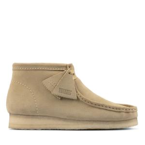 Originals Botki Męskie Clarks Wallabee Boot Brązowe | CLK125XWK