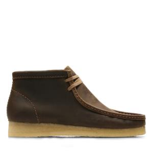 Originals Botki Męskie Clarks Wallabee Boot Brązowe | CLK765AKQ