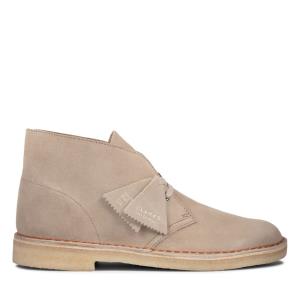 Pustynne Buty Męskie Clarks Desert Boot Brązowe | CLK241SNB