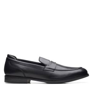 Półbuty Męskie Clarks Bradish Ease Czarne | CLK853UET