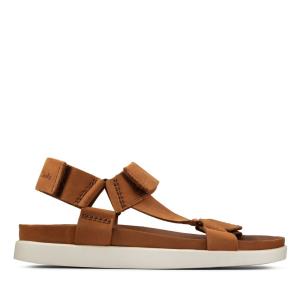 Sandały Męskie Clarks Sunder Range Brązowe | CLK483PMK