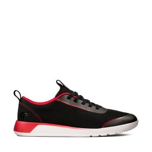 Trampki Chłopięce Clarks Suburb Spark Youth Czarne | CLK304LPQ