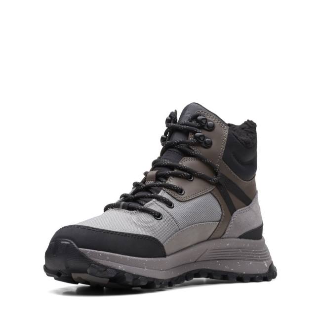 Botki Damskie Clarks ATL Trek Sky GORE-TEX Szare | CLK041NRO