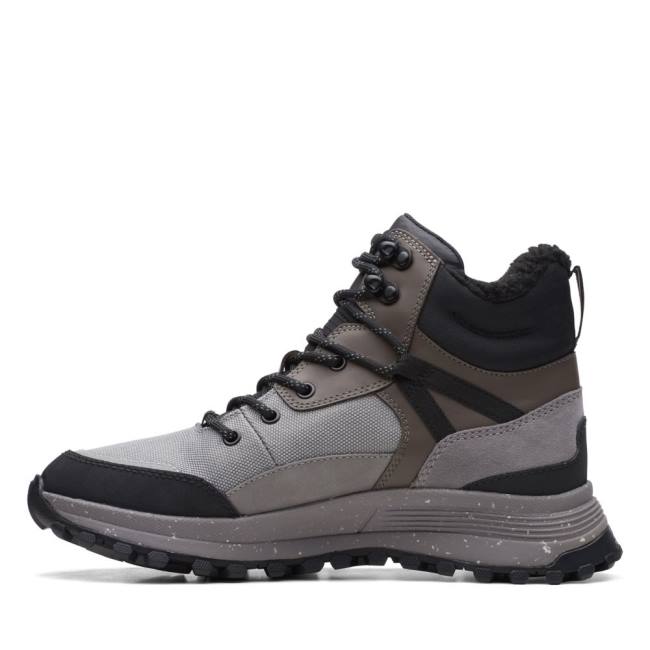 Botki Damskie Clarks ATL Trek Sky GORE-TEX Szare | CLK041NRO