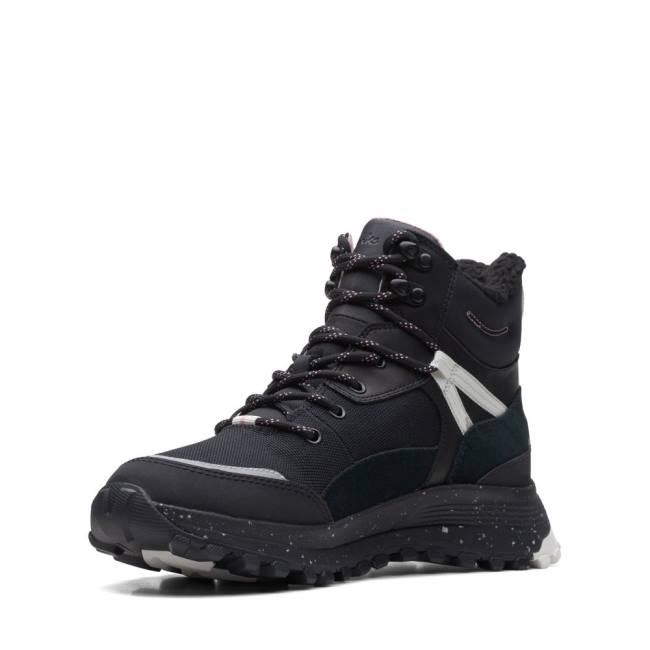 Botki Damskie Clarks ATL Trek Sky GORE-TEX Czarne | CLK463NST