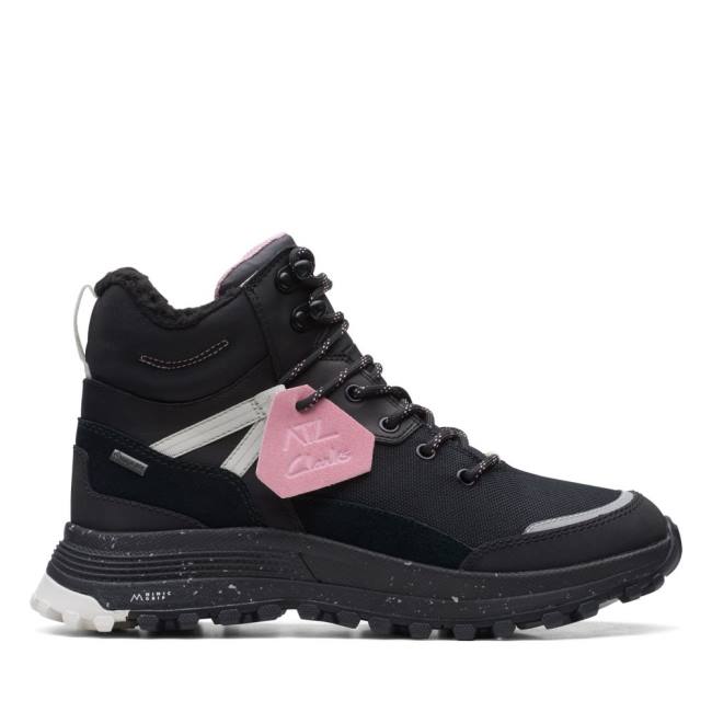 Botki Damskie Clarks ATL Trek Sky GORE-TEX Czarne | CLK463NST