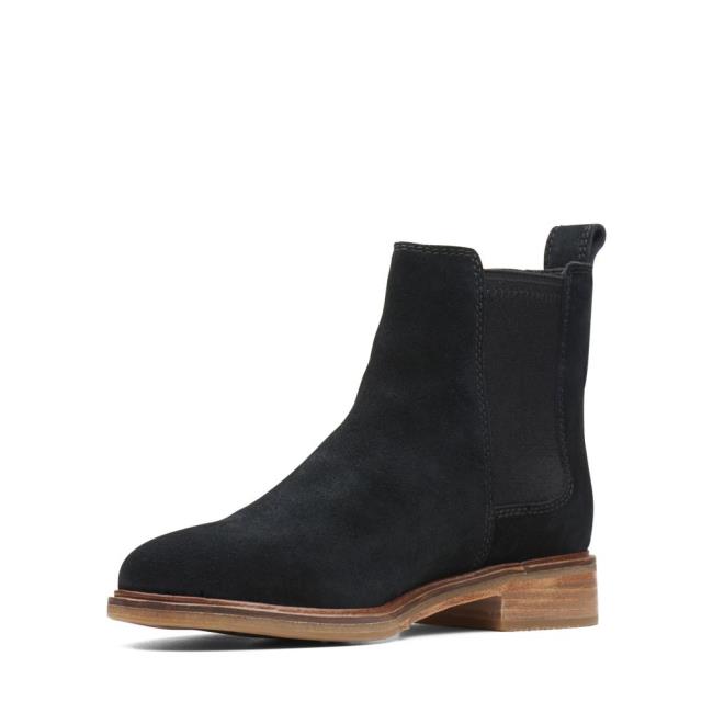 Botki Damskie Clarks Clarkdale Arlo Czarne | CLK513SEO