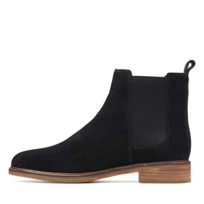 Botki Damskie Clarks Clarkdale Arlo Czarne | CLK513SEO