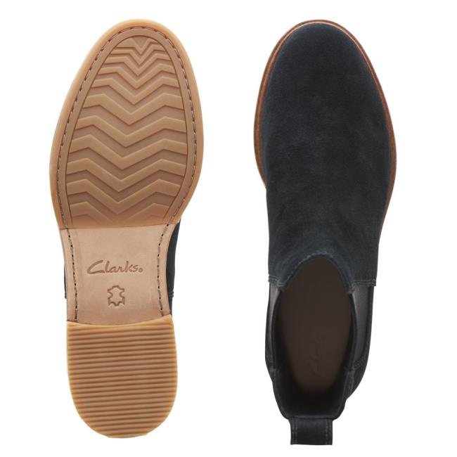 Botki Damskie Clarks Clarkdale Arlo Czarne | CLK513SEO