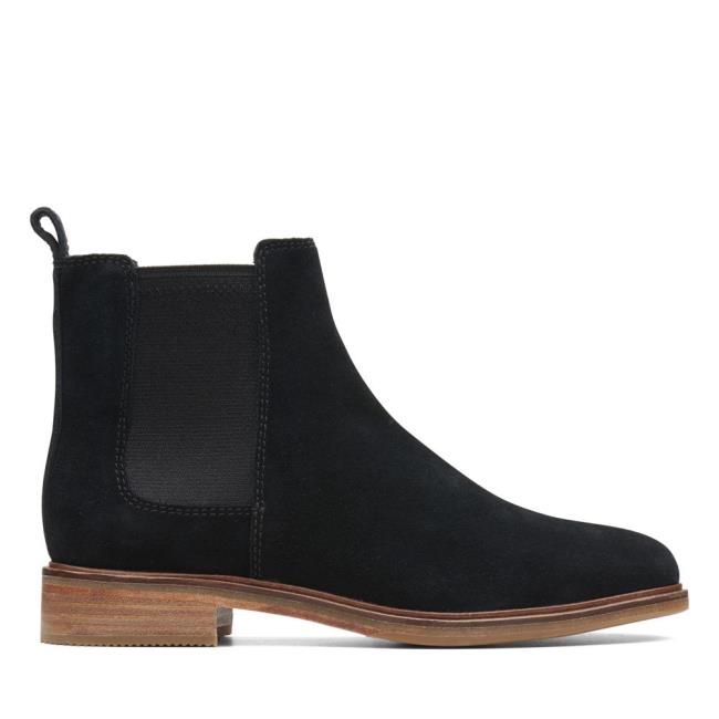 Botki Damskie Clarks Clarkdale Arlo Czarne | CLK513SEO