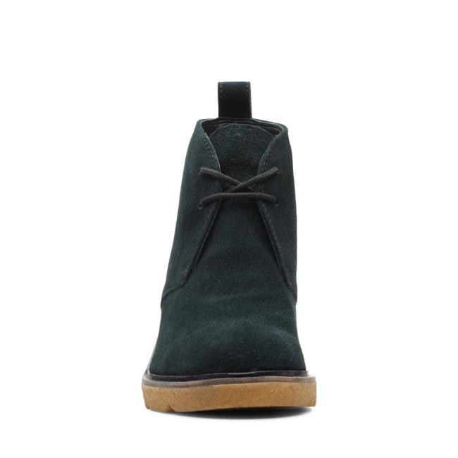 Botki Damskie Clarks Clarkford DBT Czarne | CLK315XSV