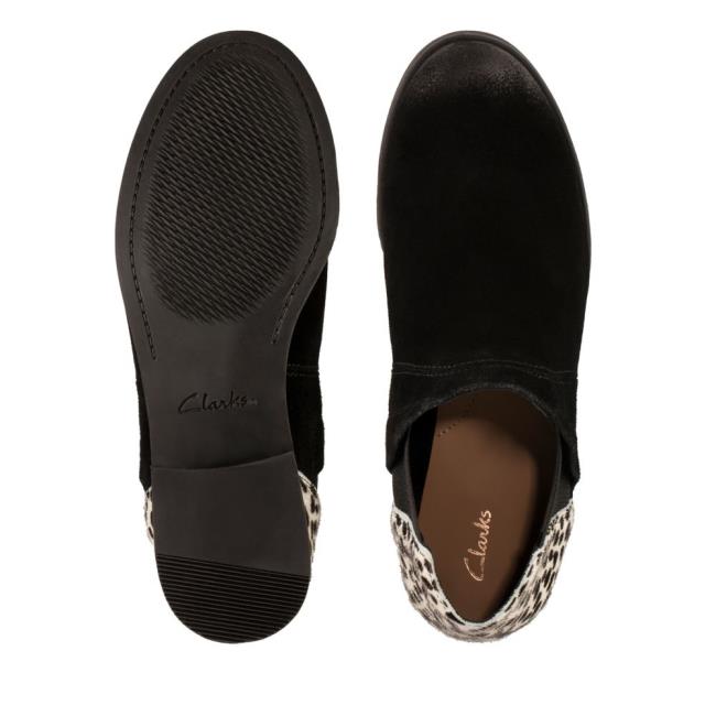 Botki Damskie Clarks Demi 2 Beat Czarne | CLK056TXB