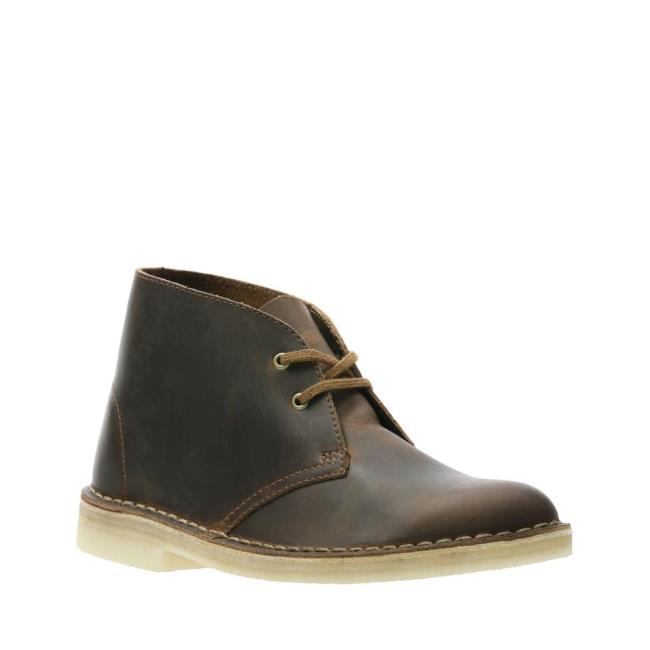 Botki Damskie Clarks Desert Boot Brązowe | CLK591BPA