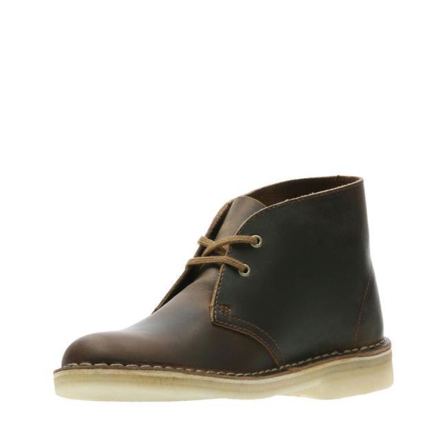 Botki Damskie Clarks Desert Boot Brązowe | CLK591BPA