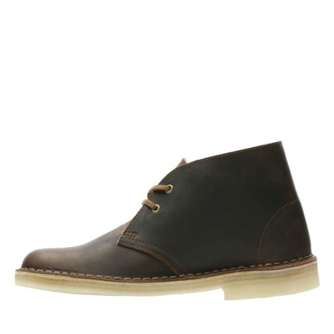 Botki Damskie Clarks Desert Boot Brązowe | CLK591BPA