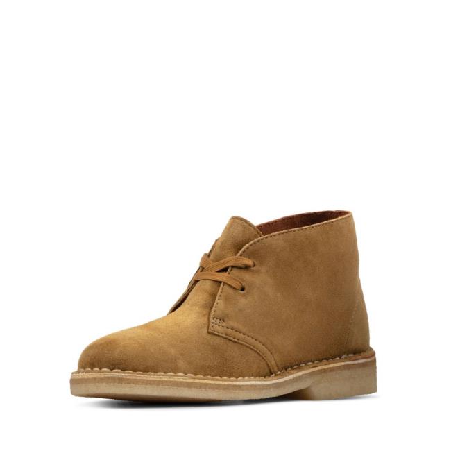 Botki Damskie Clarks Desert Boot Brązowe | CLK687RGN