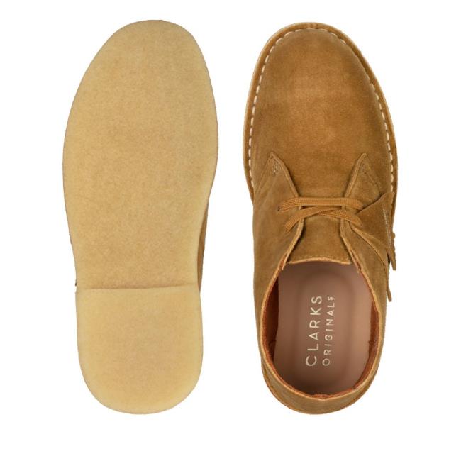 Botki Damskie Clarks Desert Boot Brązowe | CLK687RGN