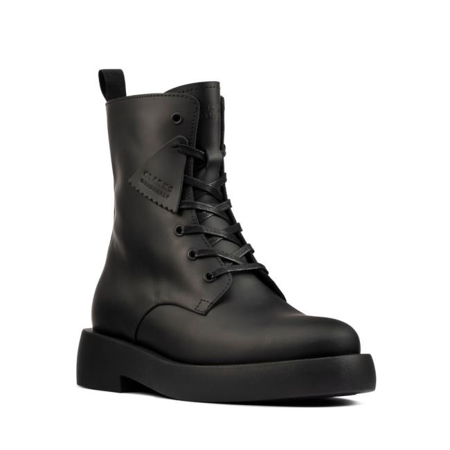 Botki Damskie Clarks Mileno Mali Czarne | CLK125IPQ