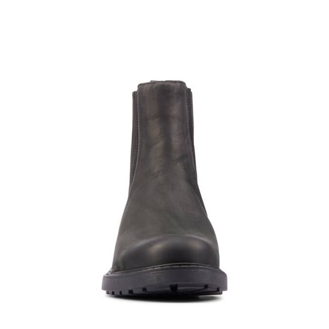 Botki Damskie Clarks Orinoco2 Mid Czarne | CLK480OBY