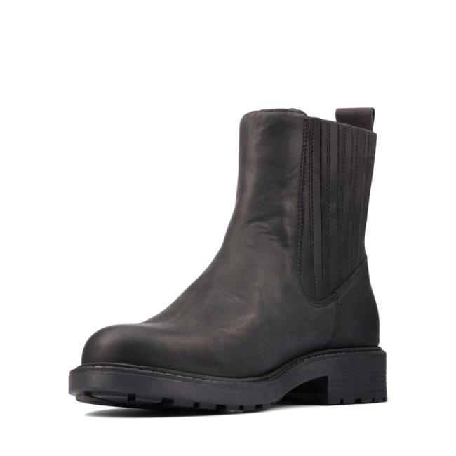 Botki Damskie Clarks Orinoco2 Mid Czarne | CLK480OBY