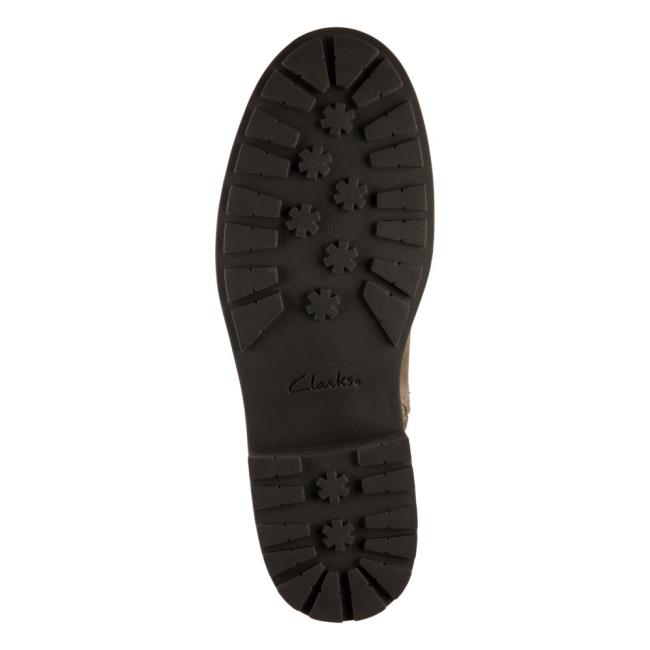 Botki Damskie Clarks Orinoco 2 Koronkowe Szare | CLK590CWJ