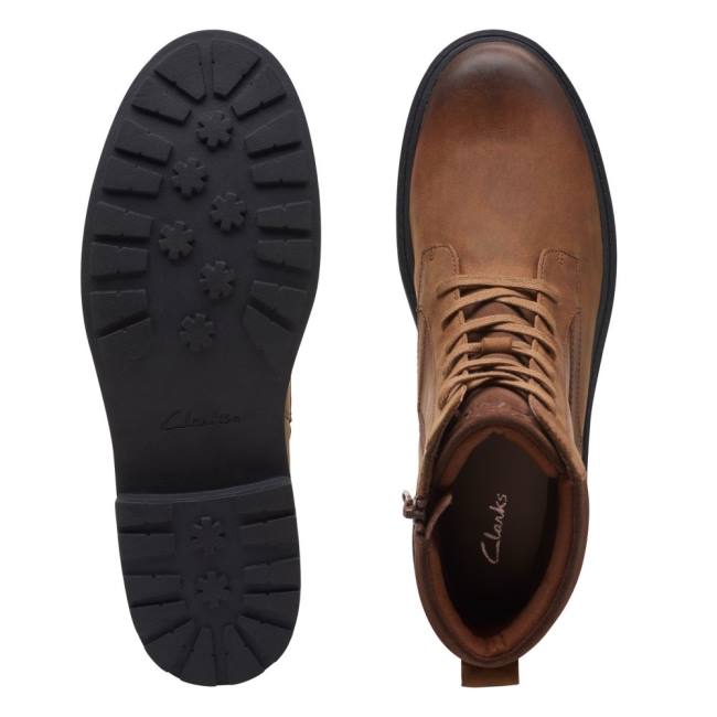 Botki Damskie Clarks Orinoco 2 Spice Brązowe | CLK289NSP