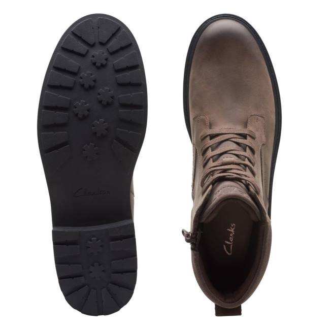 Botki Damskie Clarks Orinoco 2 Spice Ciemny Brązowe | CLK784OBI