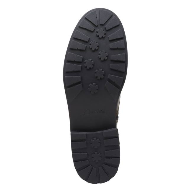 Botki Damskie Clarks Orinoco 2 Styl Ciemny Oliwkowe | CLK267GSA