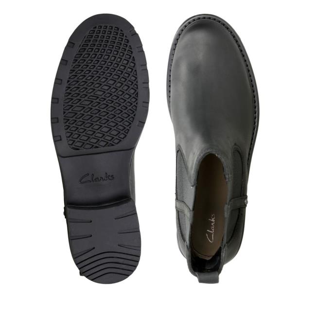 Botki Damskie Clarks Orinoco Club Czarne | CLK815XVD