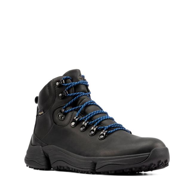 Botki Damskie Clarks Tri Path Day GORE-TEX Czarne | CLK276GDP