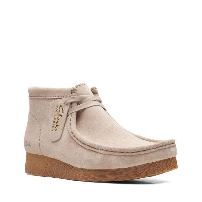 Botki Damskie Clarks Wallabee Boot 2 Brązowe | CLK147FUW