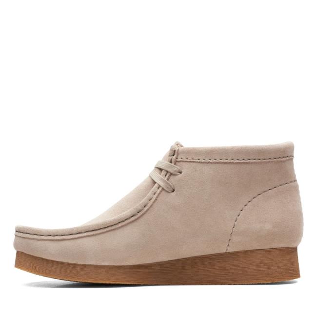 Botki Damskie Clarks Wallabee Boot 2 Brązowe | CLK147FUW