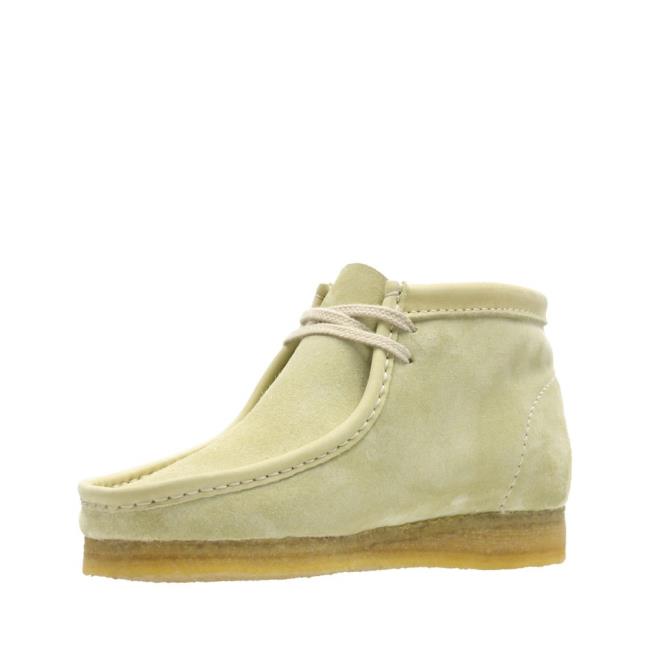 Botki Damskie Clarks Wallabee Boot Brązowe | CLK670JAB