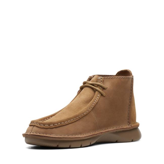 Botki Męskie Clarks Colehill Wally Brązowe | CLK793LXE